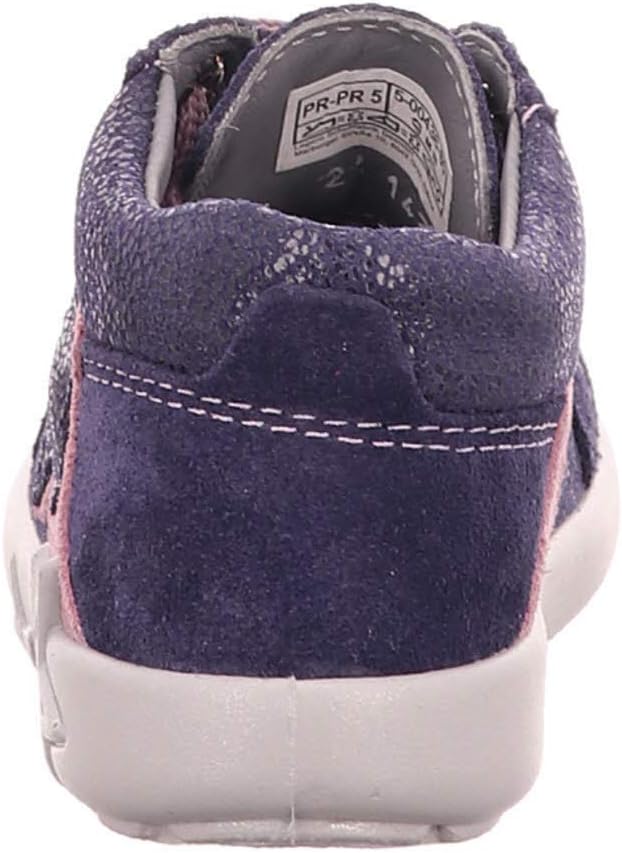 Superfit Baby Mädchen Starlight Sneaker, Blau Blau Lila 80