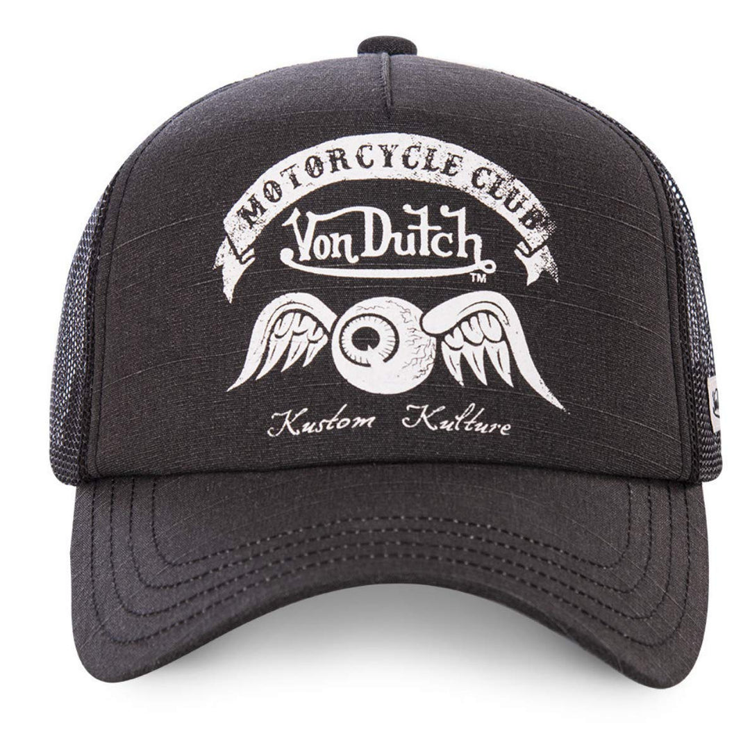 Von Dutch Casquette Kustom Kulture Noire Adulte