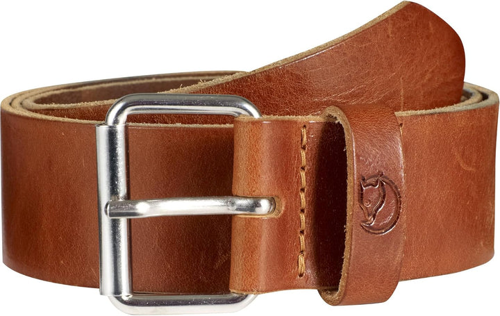 Fjällräven Unisex Singi 4 Cm Gürtel (1er Pack) 85cm Braun (Leather Cognac 249), 85cm Braun (Leather