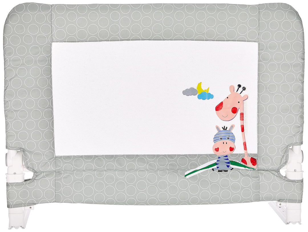 Interbaby BR001 90cm Bettbar für Babys und Kinder. Modell: Giraffe, grau, 2.6 kg & Lionelo Hanna Bet