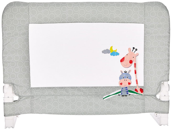 Interbaby BR001 90cm Bettbar für Babys und Kinder. Modell: Giraffe, grau, 2.6 kg & Lionelo Hanna Bet