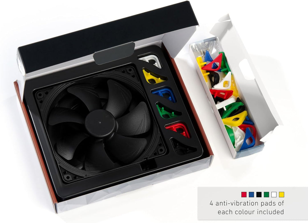 Noctua NF-A14 PWM chromax.black.swap, Leiser Premium-Lüfter, 4-Pin (140mm, Schwarz)