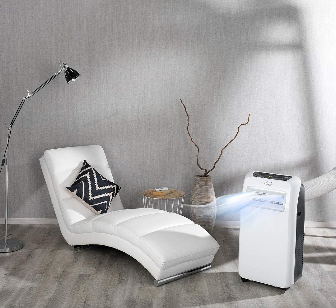 Sichler Haushaltsgeräte Mobile Klimaanlage: Klimaanlage, Heiz-Funktion, 12.000 BTU/h, 3.500 W, WLAN,