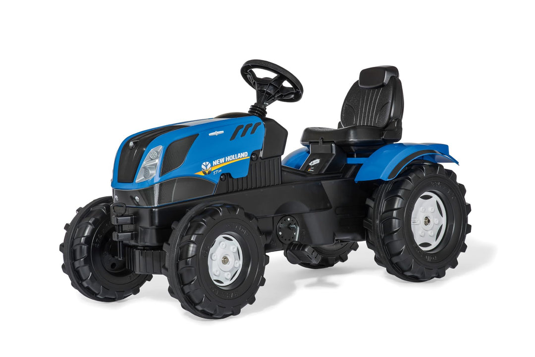 Rolly Toys 601295 - New Holland, Traktor Farmtrac Anhängerkupplung vorne und hinten, geeignet für Ki