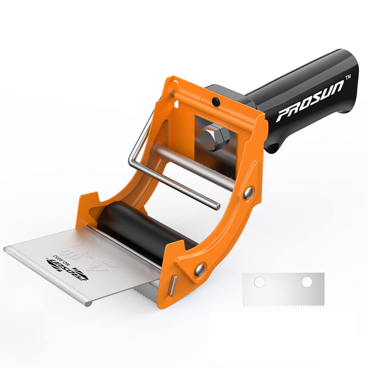 Packetband Handabroller mit Bremse Metallgehäuse Schnell Reload Klebebandabroller, Paketklebeband Pa
