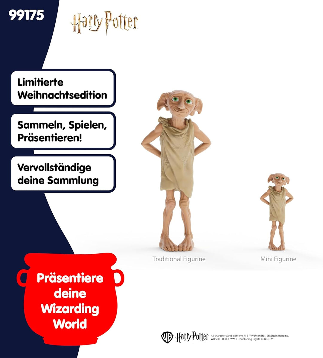 Schleich 99175 Harry Potter Adventskalender 2024, ab 6 Jahren, Harry Potter, Playset, 37 x 9 x 28,7