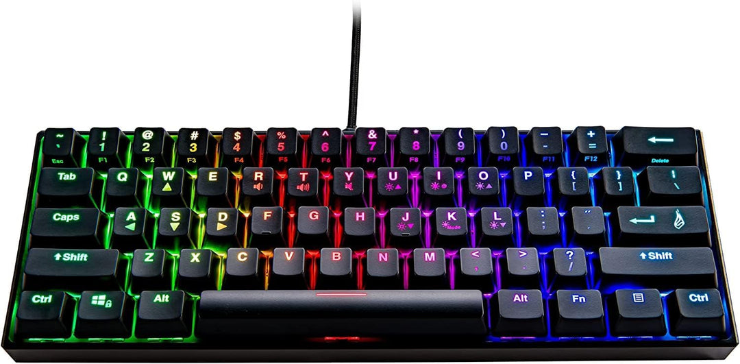 SureFire Kingpin M1 60% Mechanische Gaming Tastatur Englisch, Gaming Multimedia Keyboard klein & mob
