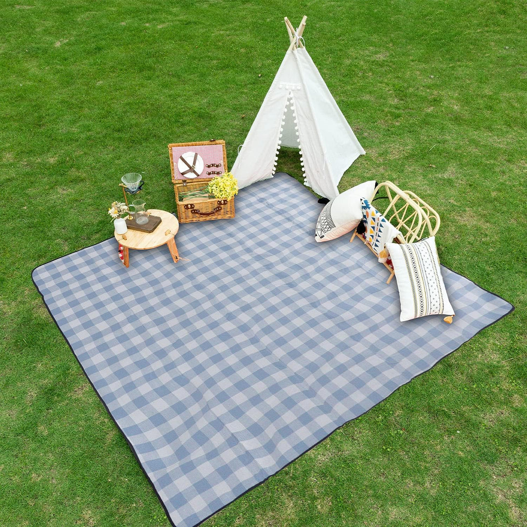 200x200cm grosse Picknickdecke für Draussen, wasserdicht,Sandabweisend,Tragbar, Strandmatte,Extra Gr