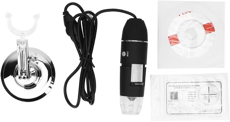 Elektronenmikroskop, digitale Mikroskopkamera, 30 W 1600X USB 5 V DC, LED-Mikroskop, HD-Handmikrosko