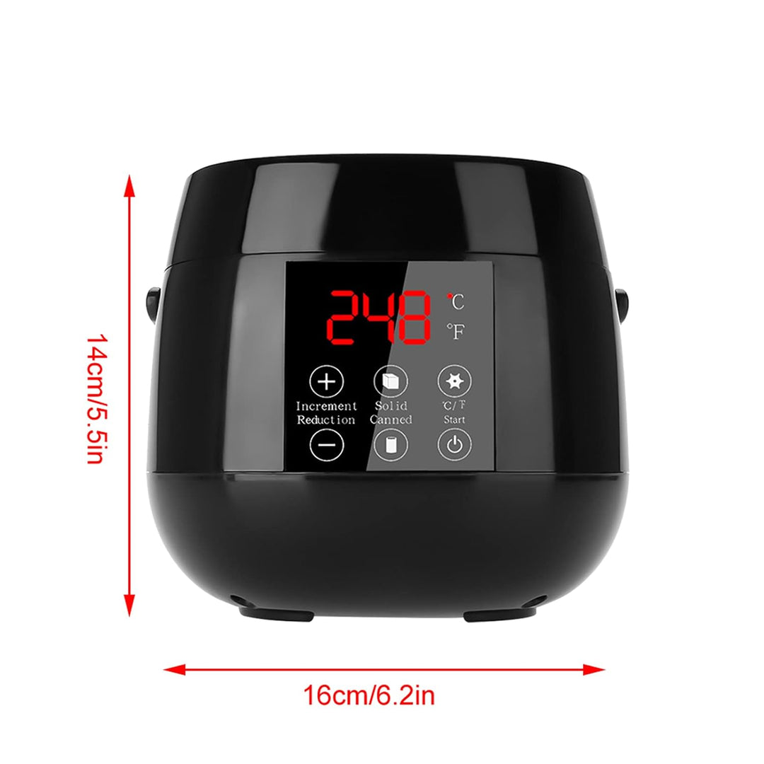 Wachswärmer waxing maschine mit LED-Display, 4 Wachsperlen 100 g und 20 Wachsstifte, elektrischer Wa