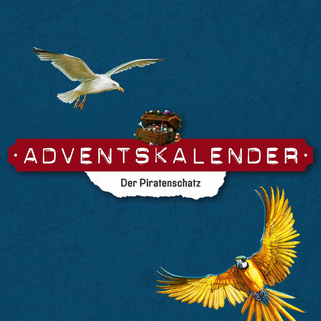Ravensburger 20186 - Mystery Kids Adventskalender - Der Piratenschatz - Rätsel-Adventskalender für K