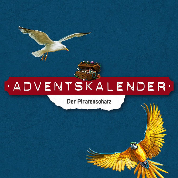 Ravensburger 20186 - Mystery Kids Adventskalender - Der Piratenschatz - Rätsel-Adventskalender für K