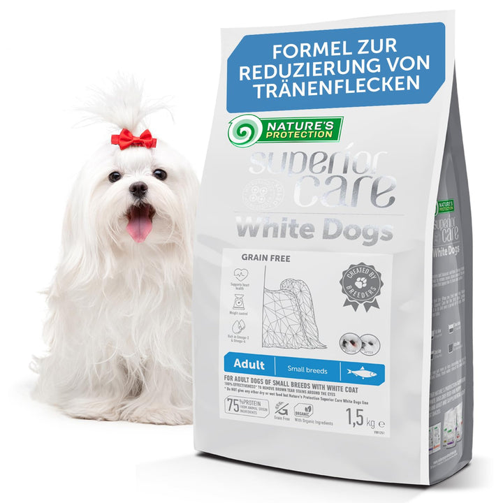 Nature's Protection Superior Care Trockenfutter für Hunde - Hypoallergenes Hundefutter Getreidefrei