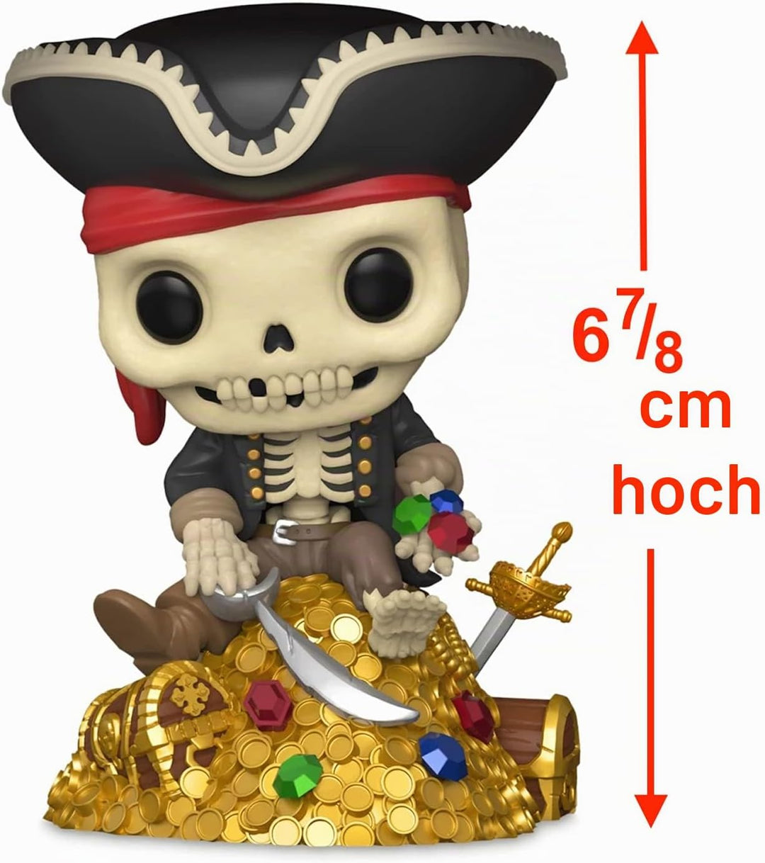 Funko 48889 Pop! Disney: Fluch der Karibik - Schatzskelett (Special Edition) #783