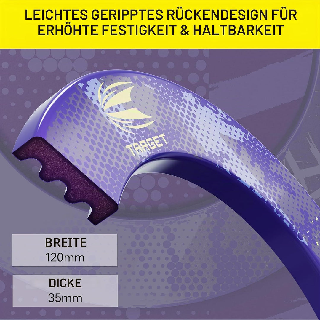 Target Darts Luke Littler Dartboard Surround | The Nuke Dart Board Schutzring, kompatibel mit Allen