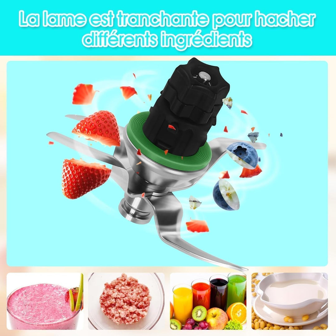 Messer für Thermomix TM5 TM6, Ersatz für Vоrwerk Thermоmix Messer TM6 TM5