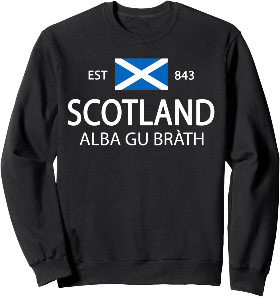 Schottland Flagge Scottish Ancestry Lustiges Schottland Sweatshirt