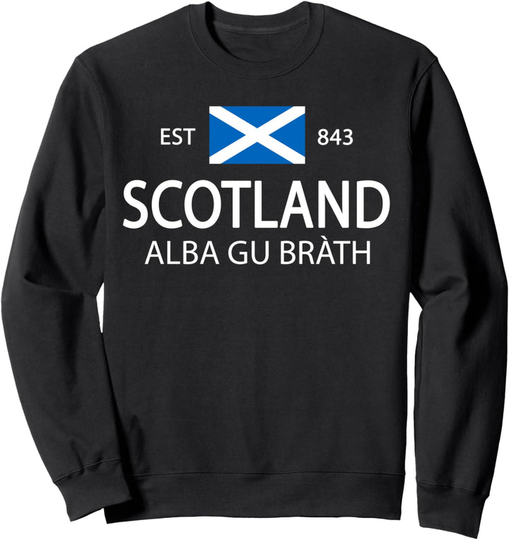 Schottland Flagge Scottish Ancestry Lustiges Schottland Sweatshirt