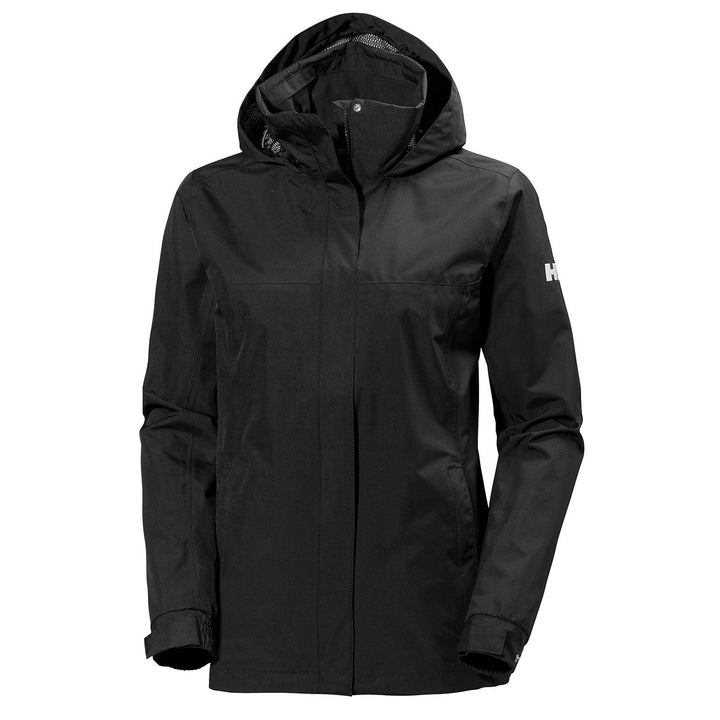Helly Hansen Damen Aden Regenjacke, Schwarz