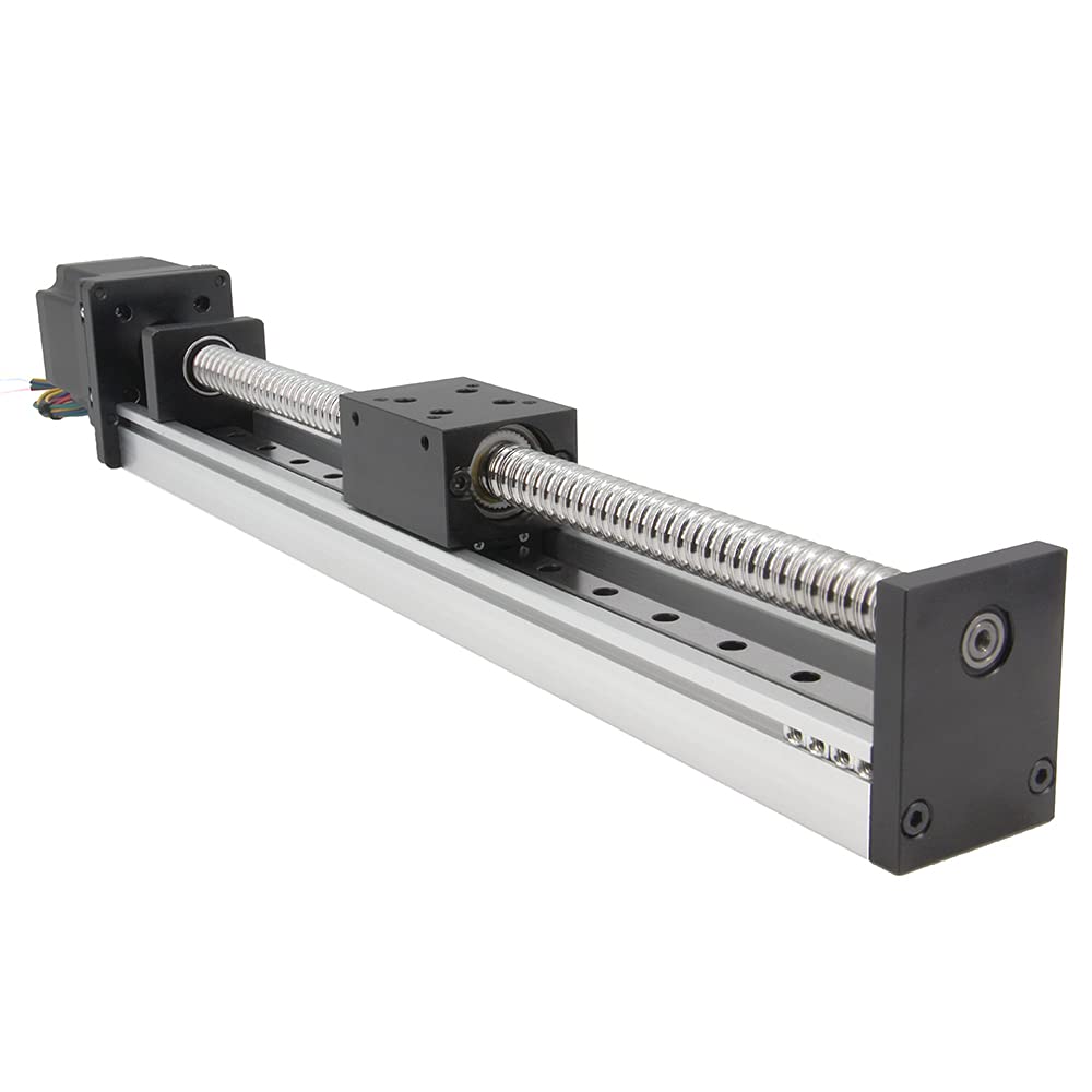 Befenybay Lineartischantrieb mit 300 mm Länge und quadratischen Linearschienen, Kugelumlaufspindel S