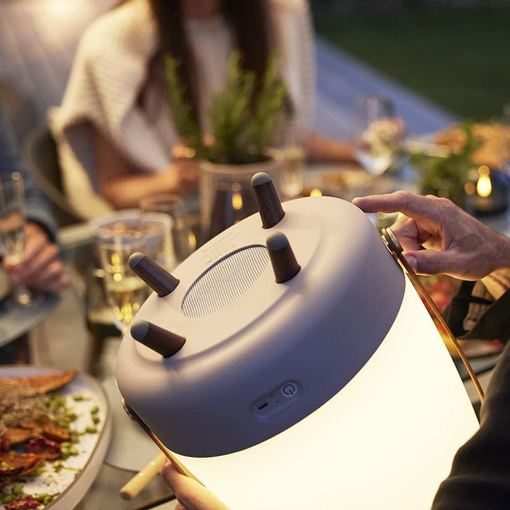 Kooduu Lite-Up Play - Design LED-Licht und Bluetooth-Lautsprecher Innovatives Stimmungslicht mit Zus