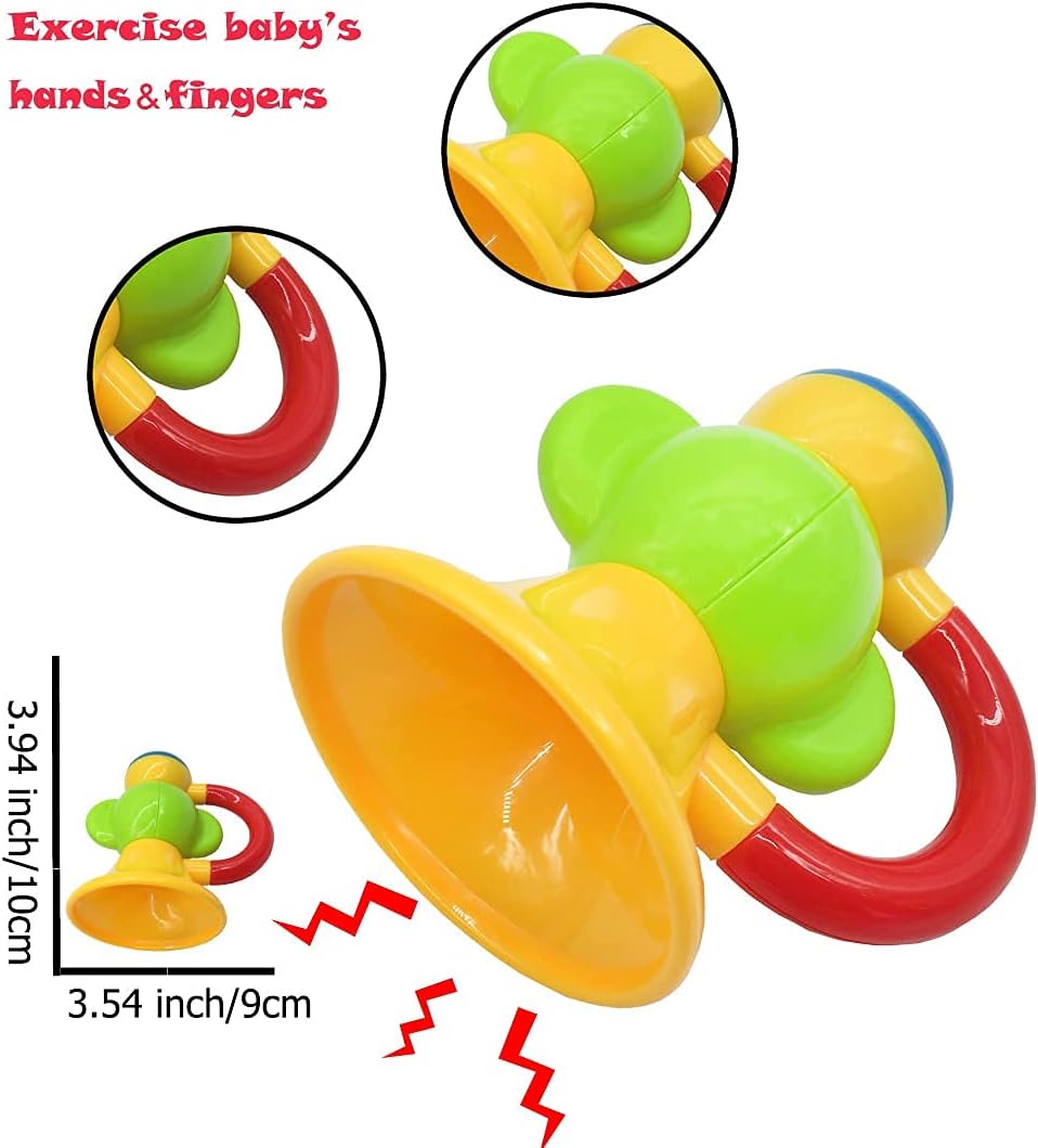 fiouni Baby Rassel Beissring Spielzeug Set Babys Erste Rasseln Babys Erstes Spielzeug Geschenkset fü
