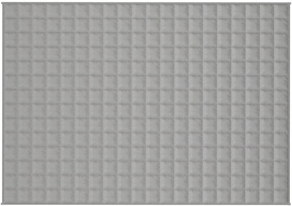 SKM Gewichtsdecke Grau 137x200 cm 6 kg Stoff, Weight: 6.4 kg, 3154778 Grau 137 x 200 cm,6 kg, Grau 1