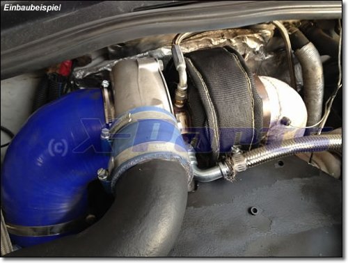 T6 Hitzeschutz TITAN Turbo Pampers Hitzeschutzband Turbowindel Turbolader für Garrett GT45 GT47 GT50