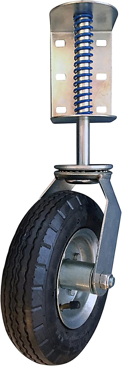 Shepherd Hardware 4-Zoll Schwarz Gummi Gate Caster, 9798 8 inch, 8 inch