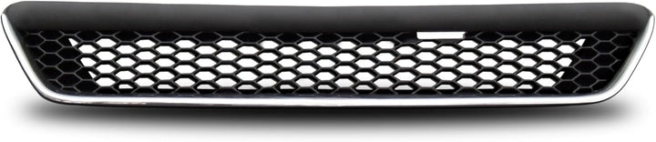 JOM Car Parts & Car Hifi GmbH 6320027MOE Kühlergrill ohne Emblem mit Chromrahmen und Wabengitter, sc