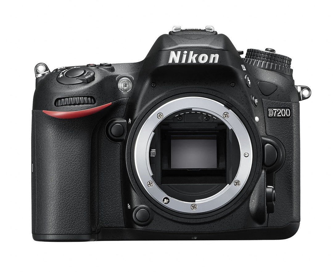 Nikon D7200 DSLR Körper, 24,72 Megapixel, WLAN integriert, NFC, 8 GB SD 200 x Lexar Premium, Farbe: