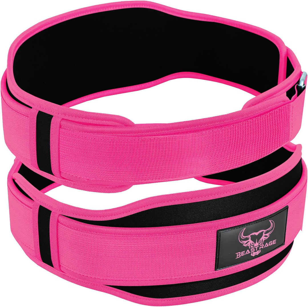 Gewichthebergürtel, Doppelkraft, gepolstert, 5,5 Neopren, für Rücken, Fitnessstudio, Bodybuilding, K