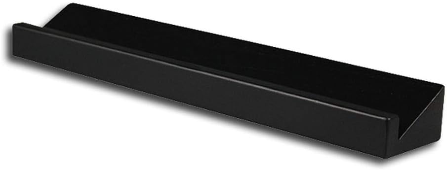 Protected Schallplatten Wandleiste aus Holz schwarz