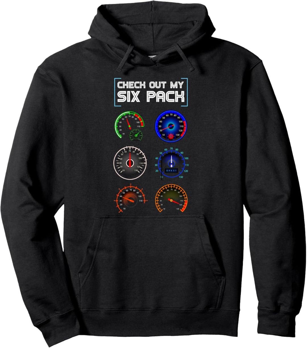 Bodybuilder Sixpack Flugzeug Flieger Geschenk Lustiges Pilot Pullover Hoodie