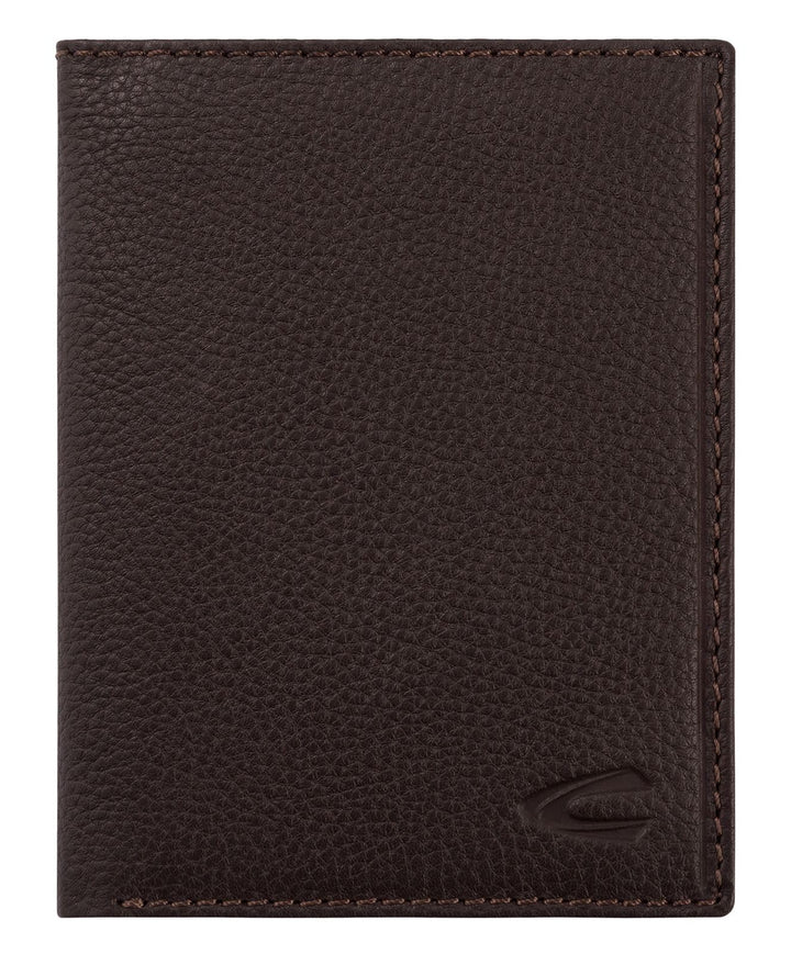 camel active Macau Herren Geldbörse RFID Hochformat Leder, Brown