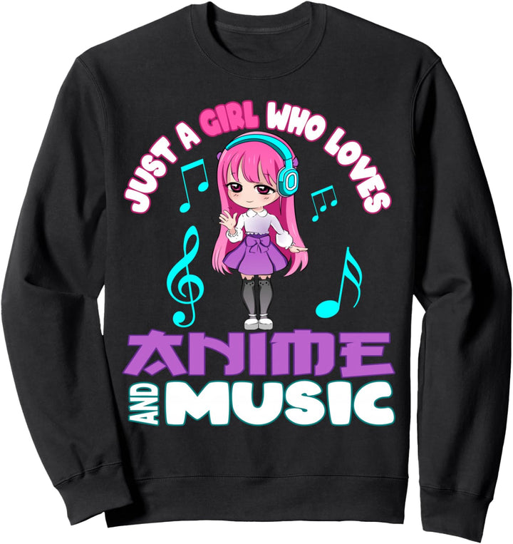 Chibi-Grafik für Teenager Sweatshirt