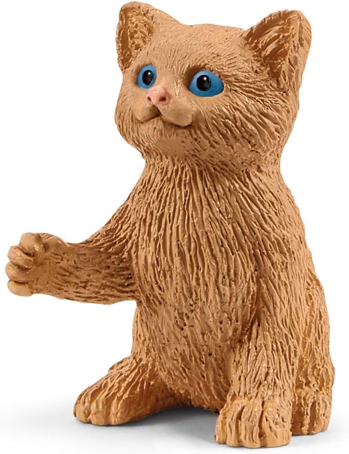schleich 42501 Spielspass für niedliche Katzen, für Kinder ab 3+ Jahren, FARM WORLD - Spielset Singl