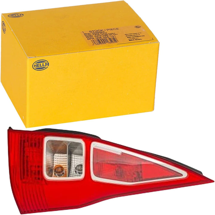 HELLA 2VP 982 006-021 Heckleuchte - Glühlampe - glasklar/rot - rechts - für u.a. Renault Megane II G