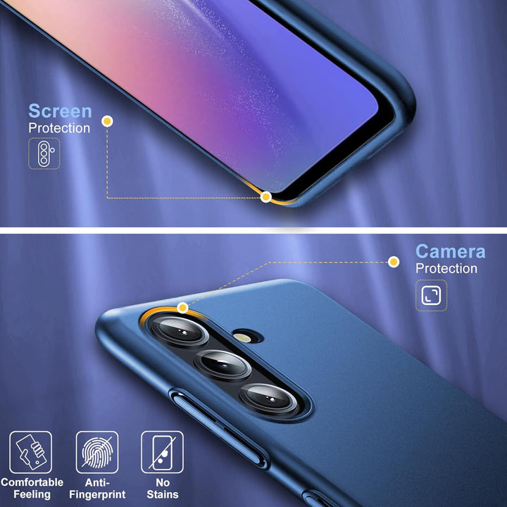 sqgylgl Ultra Dünn Hülle für Samsung Galaxy A54 5G, Extrem Dünn Matte Finish A54 Handyhülle PC Schal