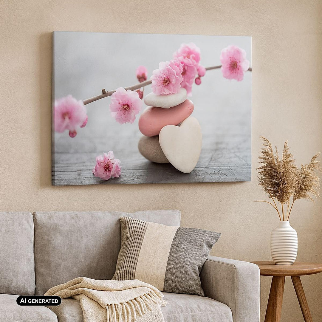 Bilder auf Leinwand 100x70cm Leinwandbild Yoga weiblich Blume Gesundheit Gross Wanddeko Bild Schlafz