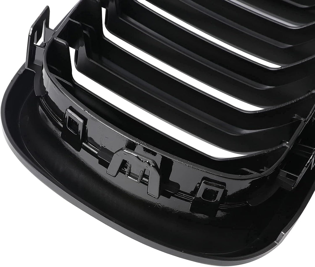 Gangying F15 Schwarze Nieren Kühlergrill für BMW X5 X6 F15 F16 Nieren Doppelsteg Sport Kühlergrill G