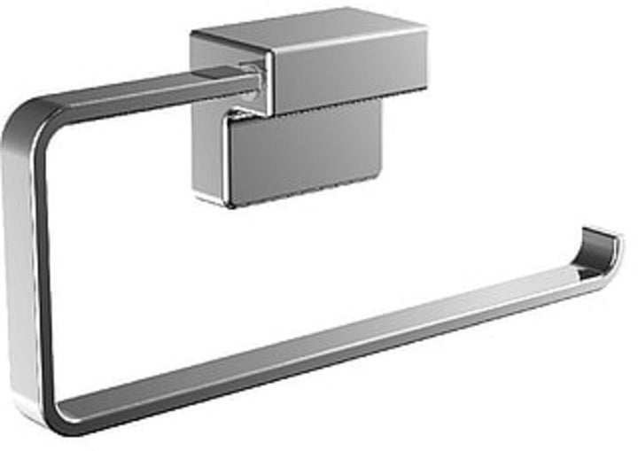 EMCO Cue Handtuchring zur Wandmontage, eleganter Handtuchhalter mit Öffnung rechts, hochwertiger Gäs