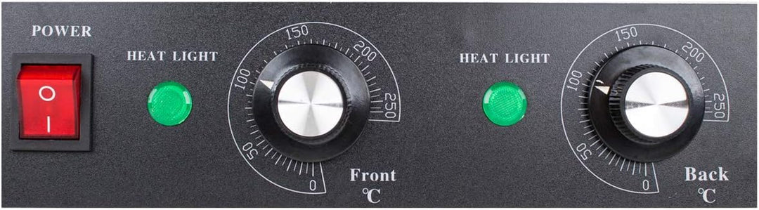 Beeketal 'BH5WG' Profi Hot Dog Grill mit 5 rotierenden Heizstäben, Edelstahl Würstchen Grill Gerät m