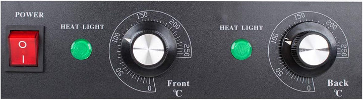 Beeketal 'BH5WG' Profi Hot Dog Grill mit 5 rotierenden Heizstäben, Edelstahl Würstchen Grill Gerät m