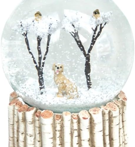 Unbekannt HSE Weihnachts-Schneekugel/Kuppel/Wasserball Dog & Birds