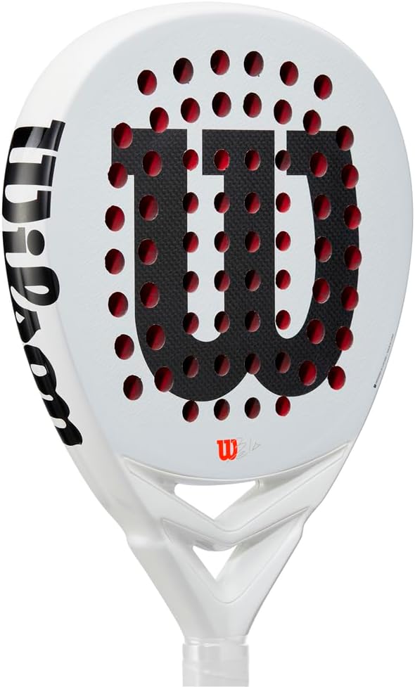 Wilson Padel-Schläger Bela LT V2.5, Carbonfaser/EVA, 355 g, Weiss