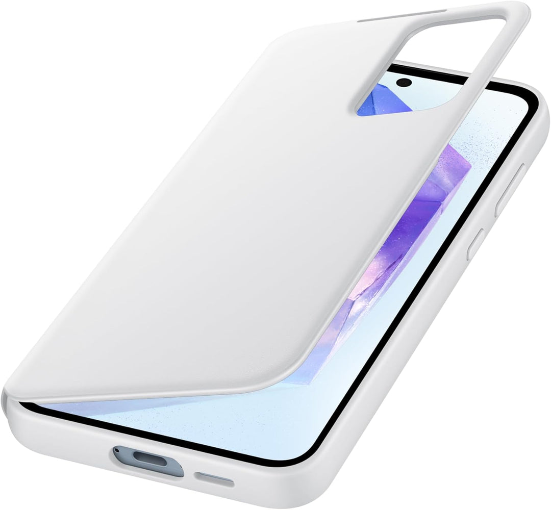 Samsung Smart View Wallet Smartphone Case EF-ZA556 für das Galaxy A55 5G, Handyhülle, Kartenfach, Si