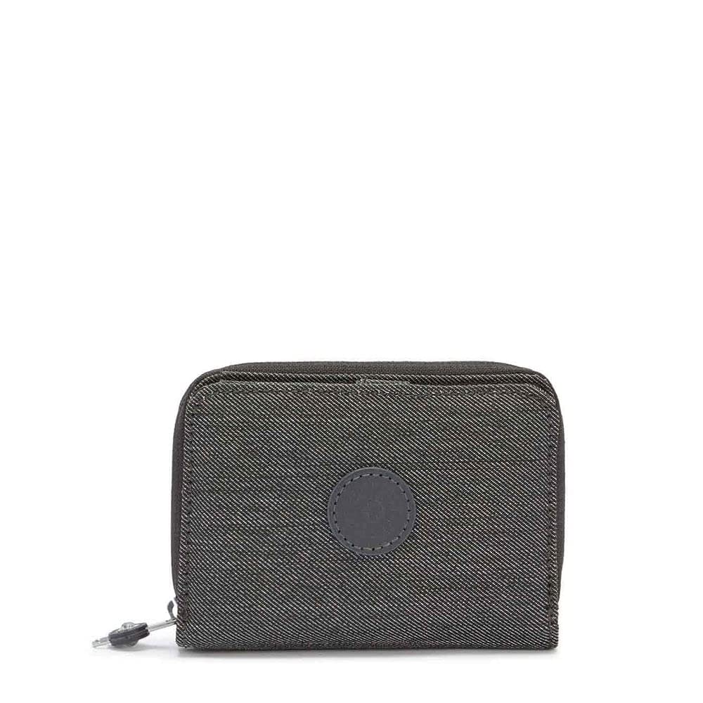 Kipling Damen Money Love Wallets, Black Peppery, 9.5x12.5x2.5 cm (B x H T) EU, Black Peppery