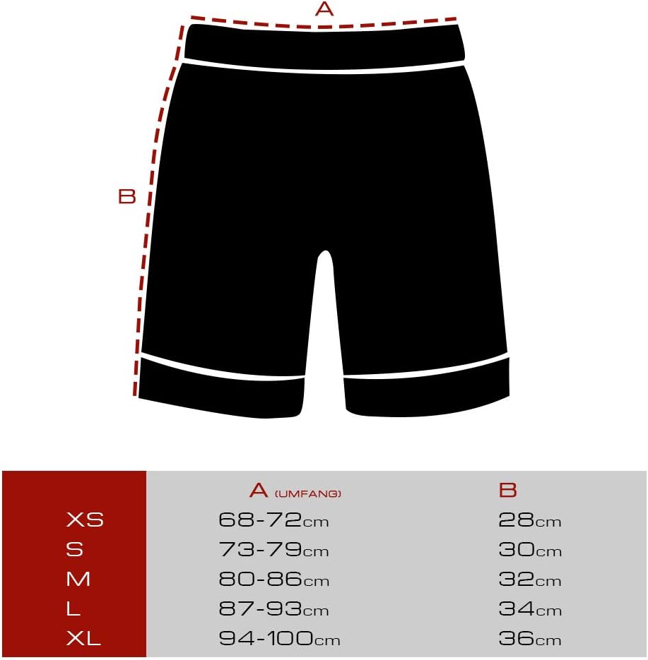 FOX-FIGHT Thai Short Tiger Fight Hosen Shorts Muay Thai Kickboxen UFC Kampfsport Boxen Training MMA