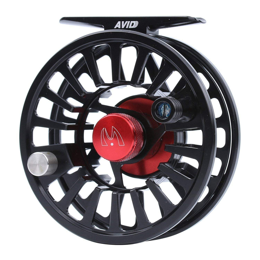 MAXIMUMCATCH Fliegenrolle Avid Serie Fliegenfischen Rollen grosser Spulenkern in 1/3, 3/4, 5/6, 7/8,